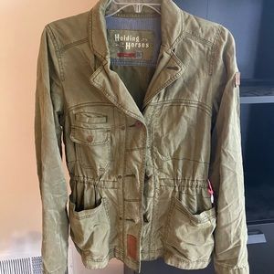 Anthro Army Jacket